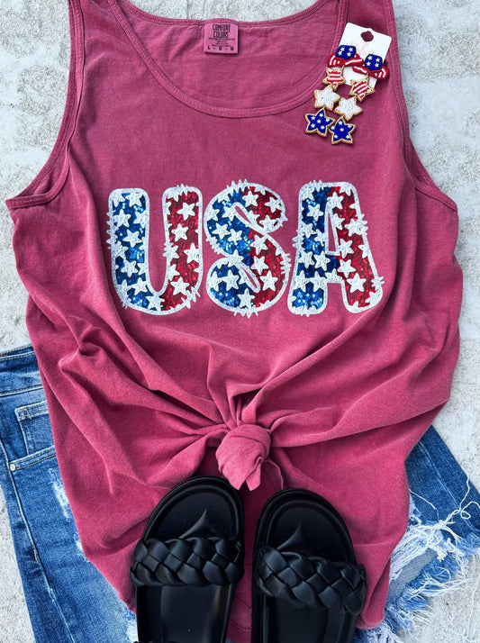 USA Crimson Tank