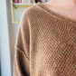 Brown Subtle Confetti Knit Sweater