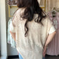 Oatmeal Bandana Patch Top