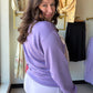 Dusty Purple Crewneck Pullover