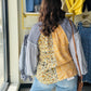 Honey Blue Mix Print Blouse