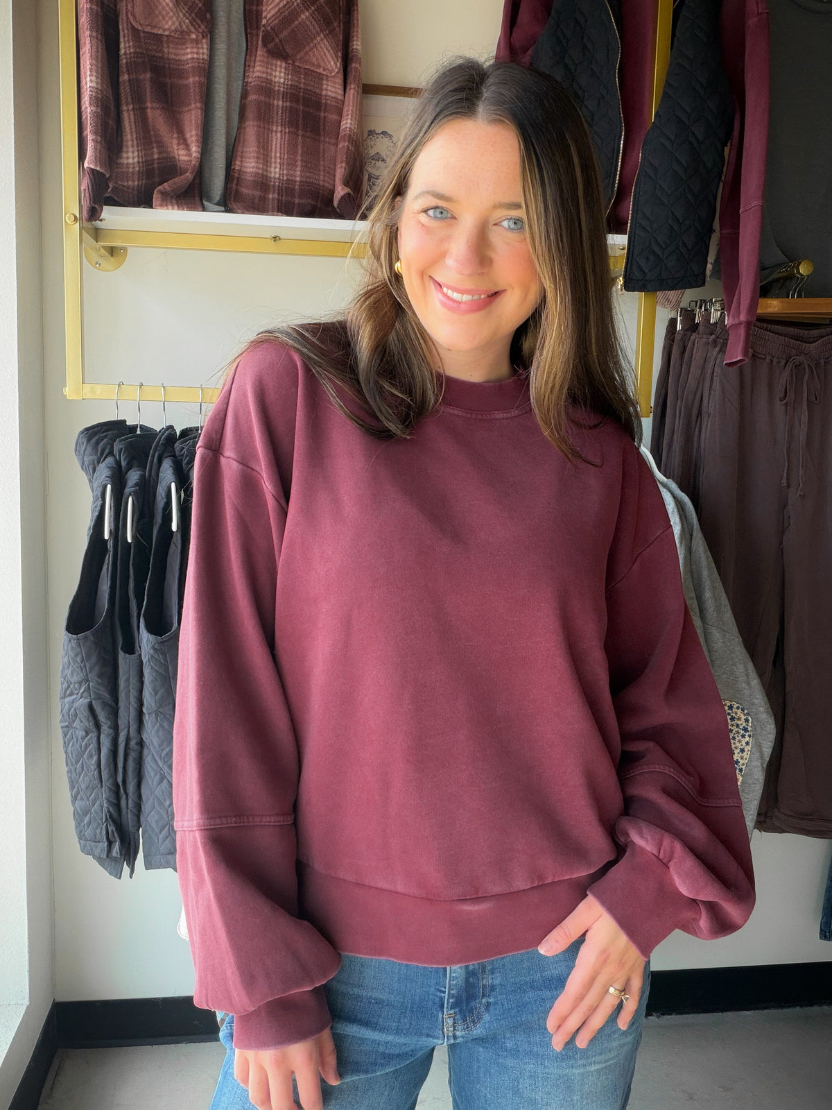 Zinfandel Ashford Sweatshirt