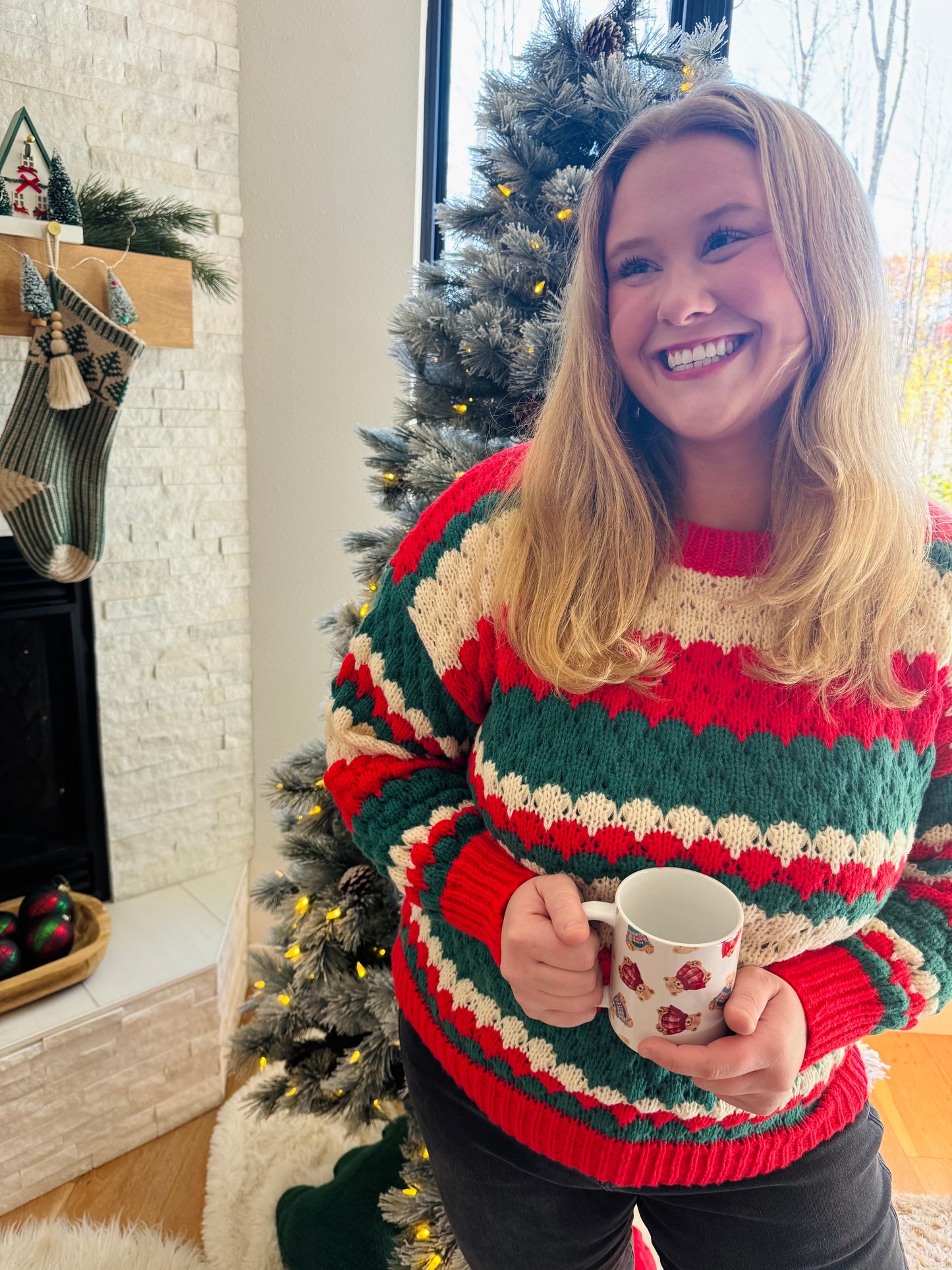 Christmas Stripes Sweater