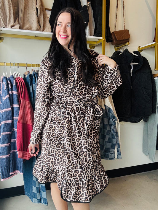 Legacy Lounge Cheetah Robe