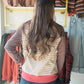 Brown Stripe Ribbed Crewneck