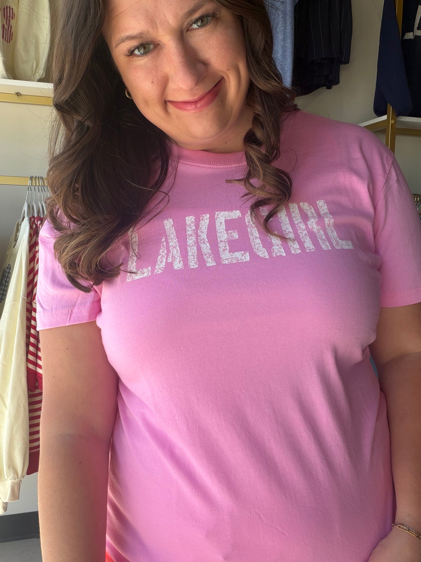 Pink Simply Lakegirl Tee
