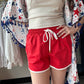Red & White Everyday Shorts