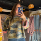 Camo Pink Cuff Sweater