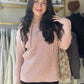 Pink Luxe Hoodie Sweater