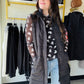 Black Harlow Long Vest