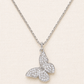 Silver Butterfly Necklace