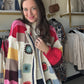 Ivory Multi Crochet Sweater