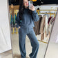 Denim Corduroy Lounge Pants
