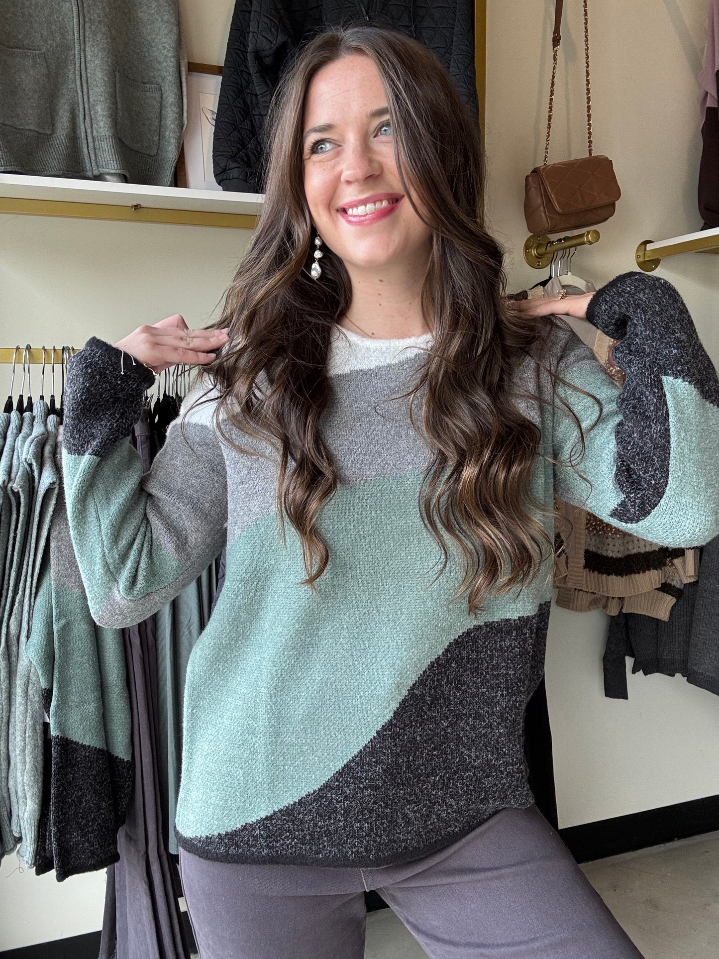 Silverpine Double Knit Sweater