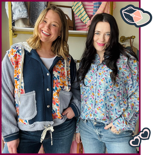 Spring colored cardigans, jackets, and tops for the new season in sizes S-3XL