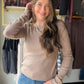 Thread &amp; Supply

Easy and classic, this lightweight long sleeve tee will be your new go-to, featured in a crew neckline and relaxed silhouette.

Crew neckline
Long sleeved top
Measurements for a size small:

Length: 23"
Chest:&nbsp;16"
Sleeve length: 25"
Fabric Content/Care:&nbsp;

48% Cotton
48% Modal
4% Spandex
Machine Wash Cold