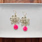 Hot Pink Maisy Earrings