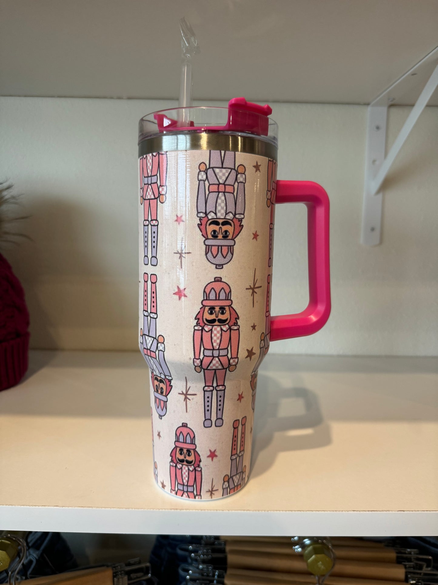 Pink Nutcracker Tumbler