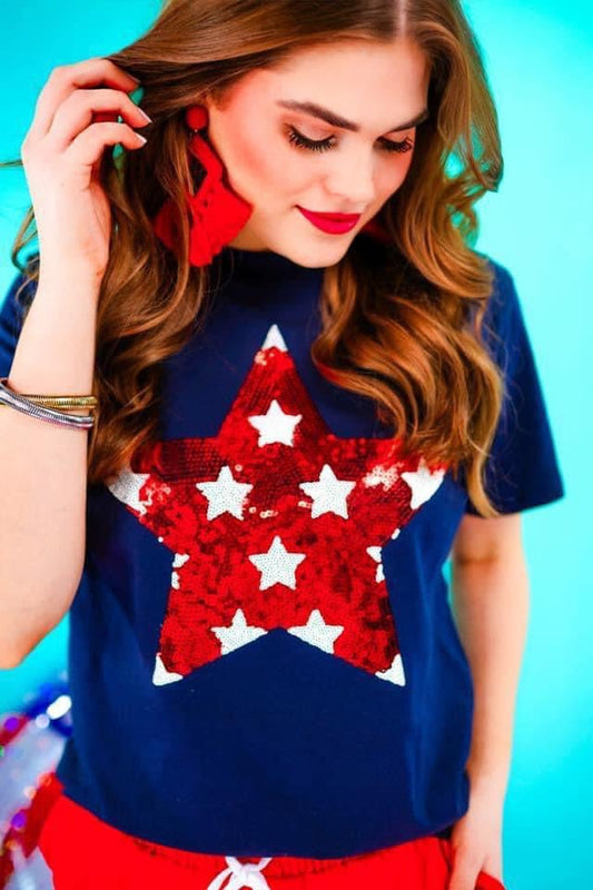 Stars and Stripes Sparklers Top