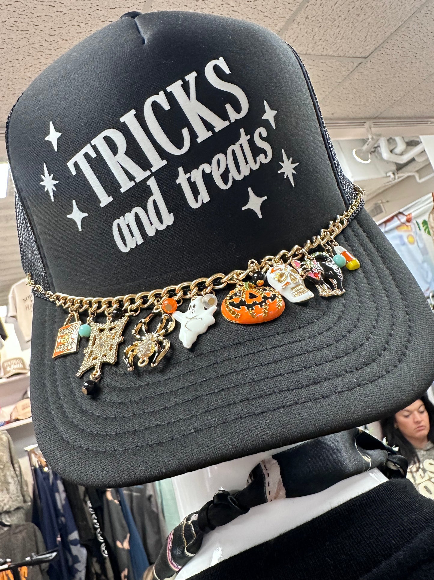 Tricks And Treats Black Trucker