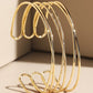 Textured Wired Cuff Bracelet