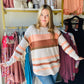 Striped Cloud Sweater
