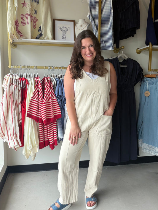 Tan Painter Overalls