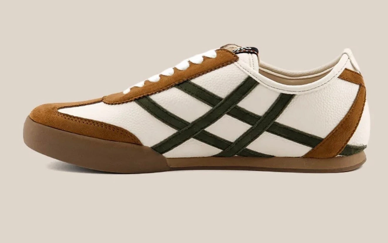 Beige Multi Polly Sneaker