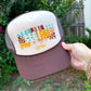 Autumn Girlies Tan/Brown Trucker Hat