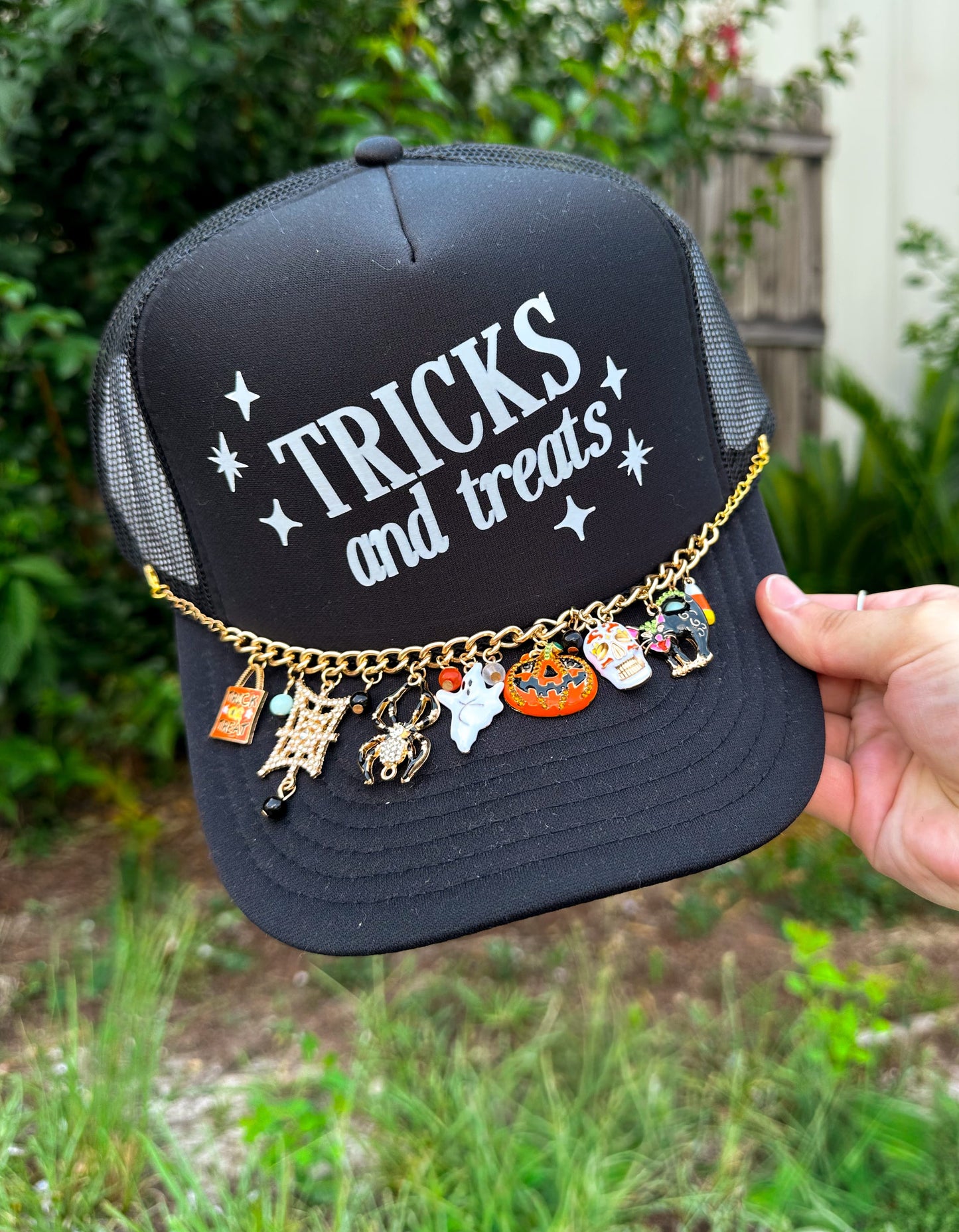 Tricks And Treats Black Trucker