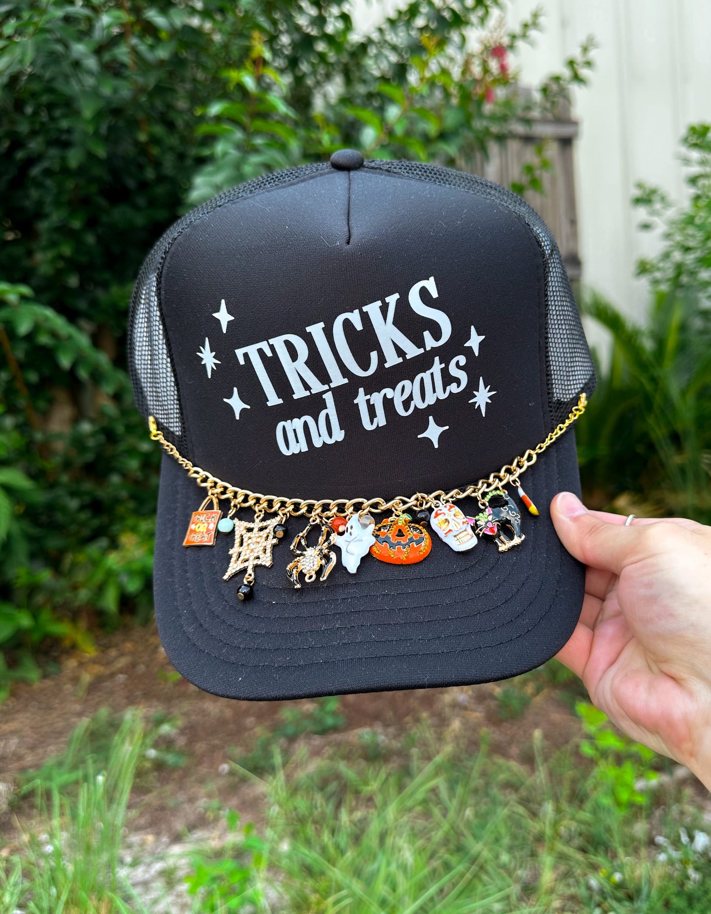 Tricks And Treats Black Trucker