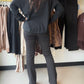 Black Itty Bitty Bootcut