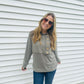 Grey Terry Raglan Hoodie