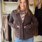 Espresso Naomi Sweater Blazer