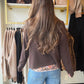 Espresso Naomi Sweater Blazer