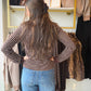 Brown Stripe Aeris Top
