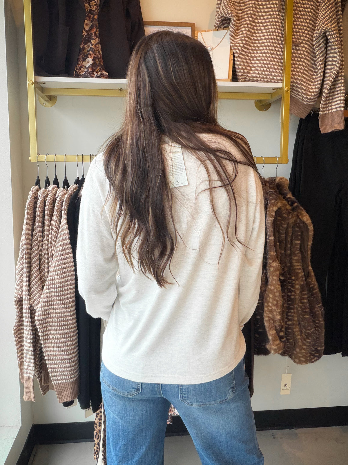 Heather Grey Sutter Top