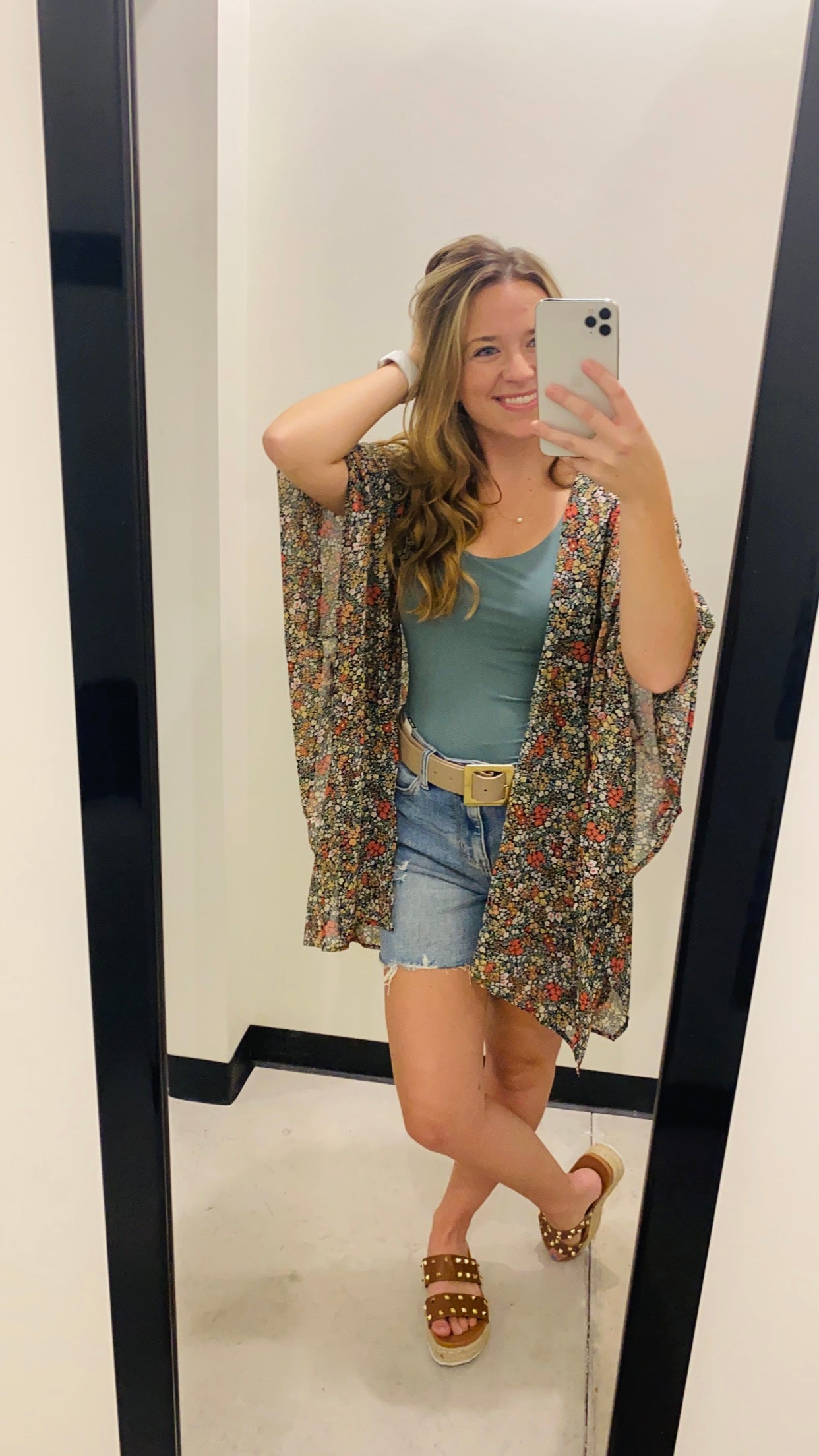 Room To Bloom Floral Kimono