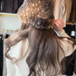 Doe Print Faux Fur Hat