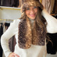 Doe Print Pull Through Scarf