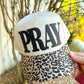 PRAY Leopard Canvas Trucker Hat