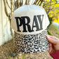 PRAY Leopard Canvas Trucker Hat
