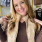 Quilted Khaki Puffer Vest