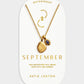 Waterproof Gold Birthstone Necklace