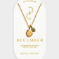 Waterproof Gold Birthstone Necklace
