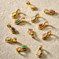 Waterproof Gold Birthstone Necklace