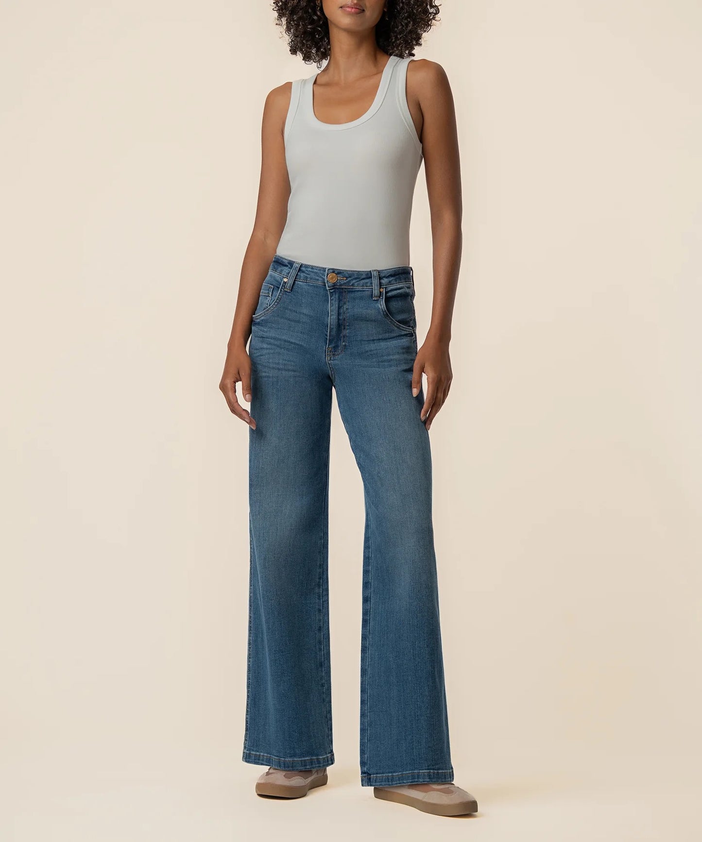 Jean Scoop Pocket High Rise Jeans