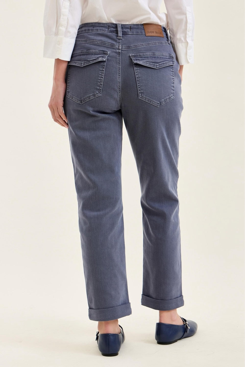 Vintage Indigo Weekender Ankle Jeans