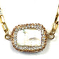 Pearl Pendant Chain Necklace