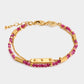 Waterproof Gold Birthstone Bracelet